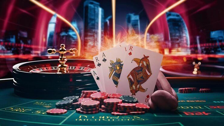 mpo212 Andar Bahar live-dealer studio showing multi-camera view of card table and betting interface